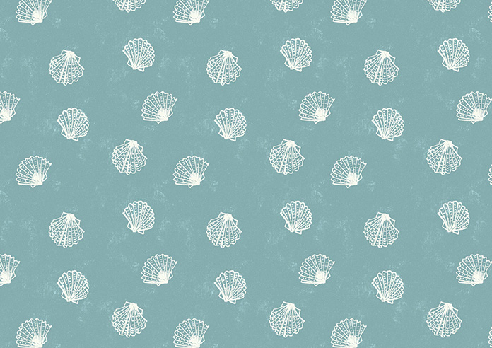 Periwinkle, Aqua - Roller Blind - Image 6
